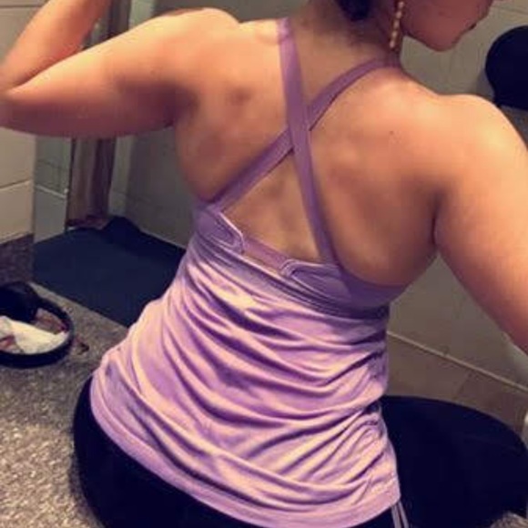ISO purple lululemon workout tank - Picture 3 of 4